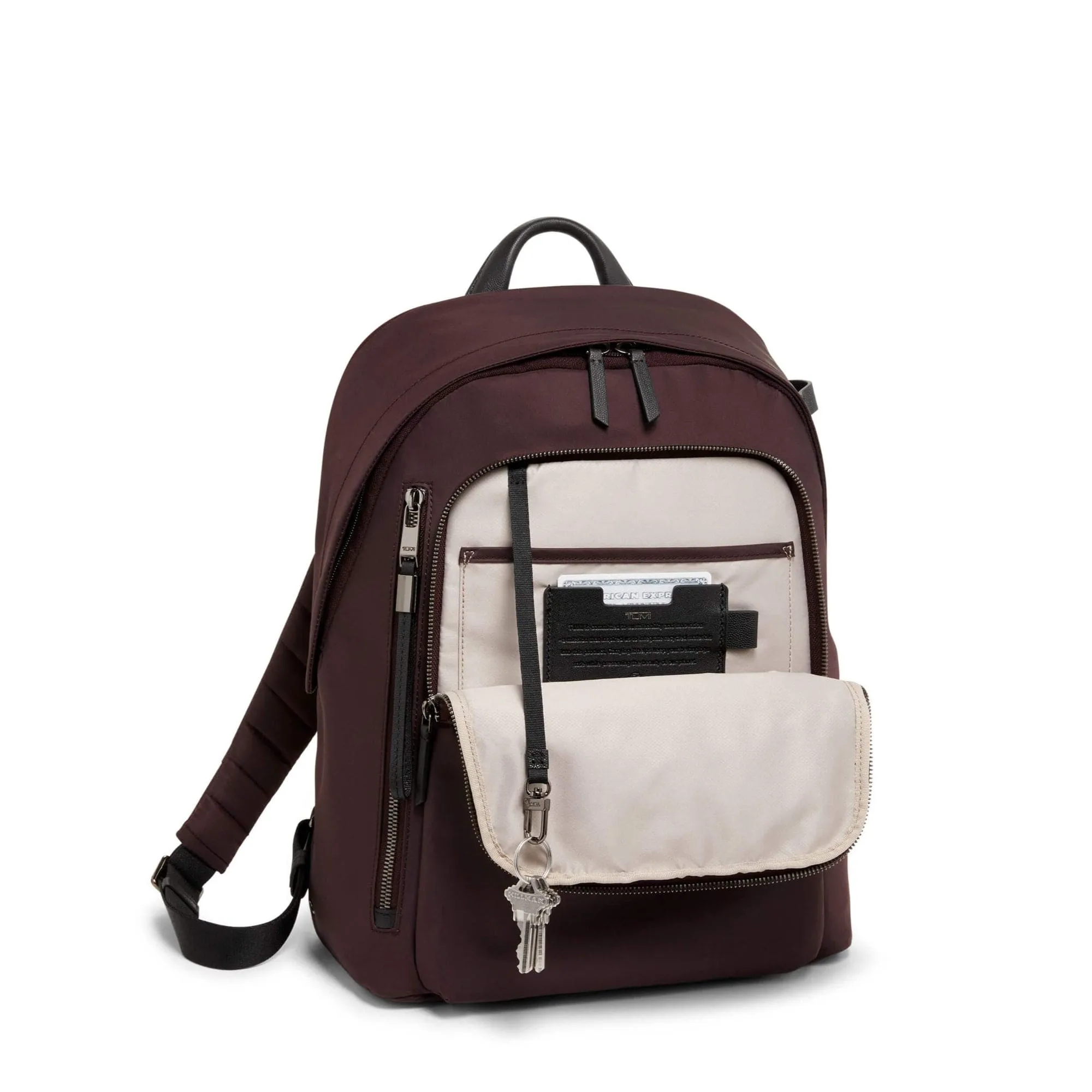 Tumi Voyageur Halsey Backpack in Purple