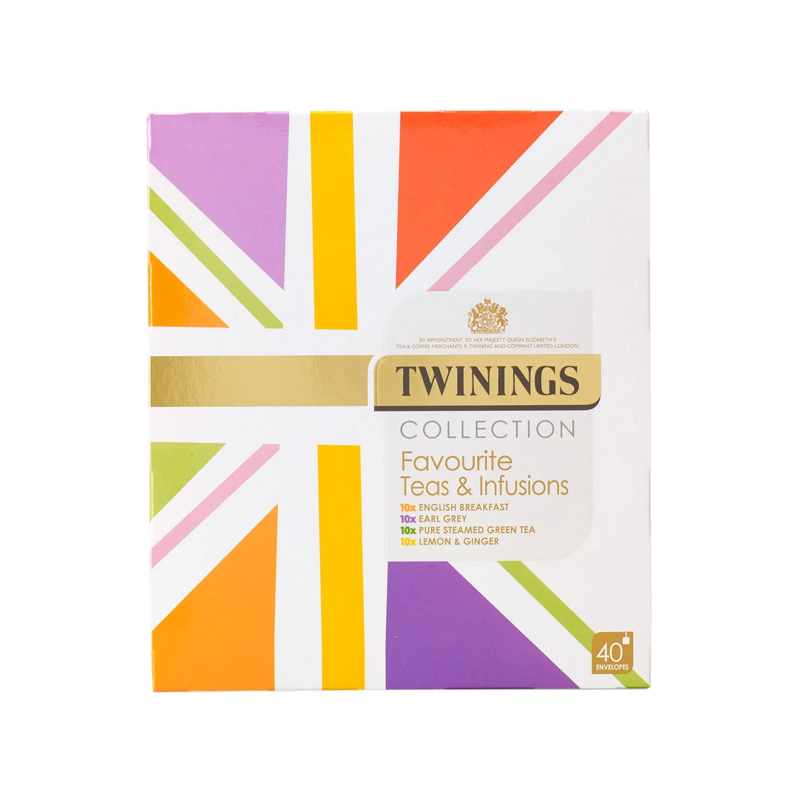 Twinings Collection Favourite Teas & Infusions - 40 Envelopes