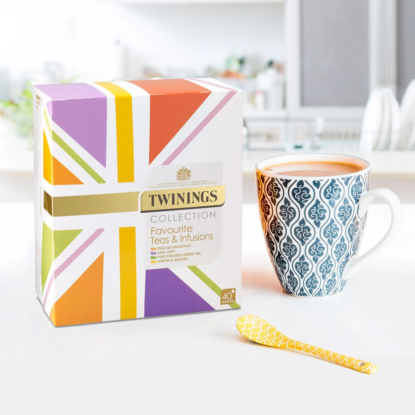 Twinings Collection Favourite Teas & Infusions - 40 Envelopes