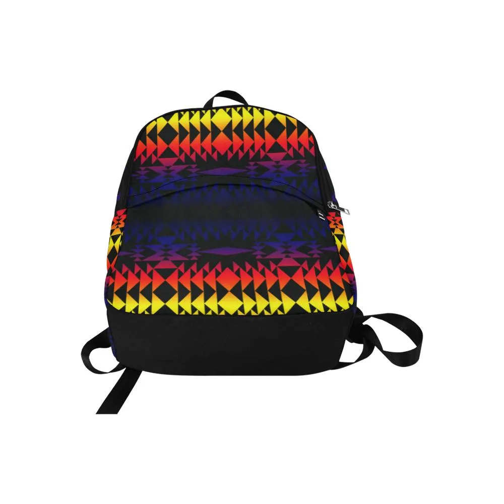 Two Worlds Apart Fabric Backpack for Adult