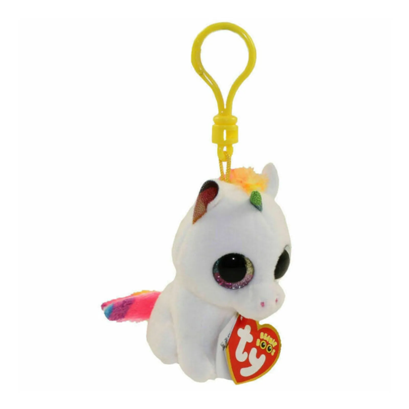 TY Pixy Unicorn 5 Inch Plush Clip