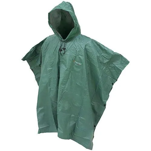 Ultra-Lite Poncho w-Hood - Green