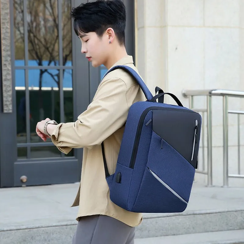 Unisex USB Charging Business Backpack