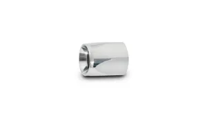 Vibrant Hose End Socket; Size: -6AN; Color: Chrome - 20956S