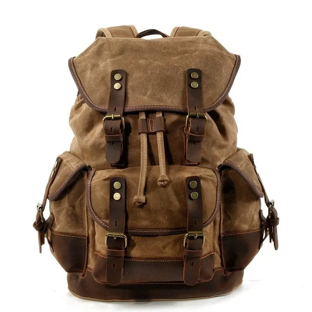 Vintage Canvas Backpack