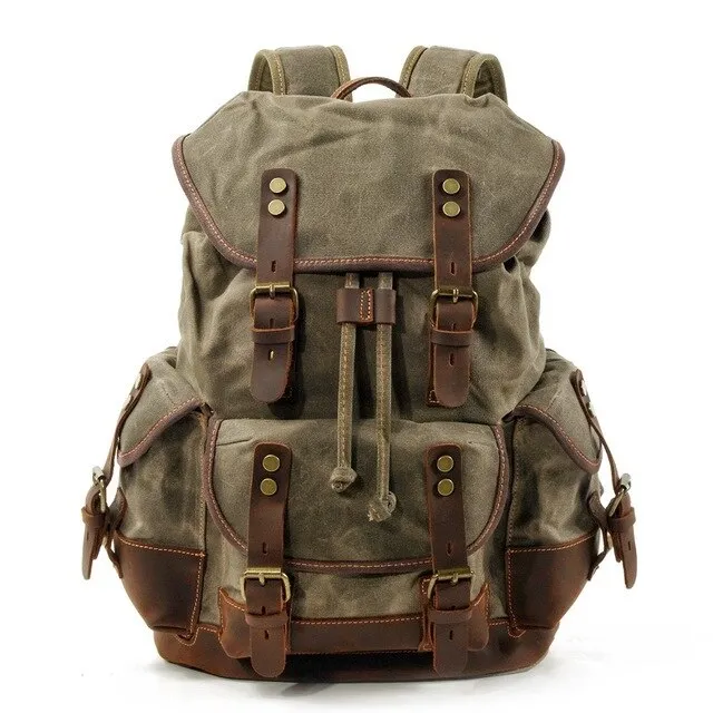 Vintage Canvas Backpack