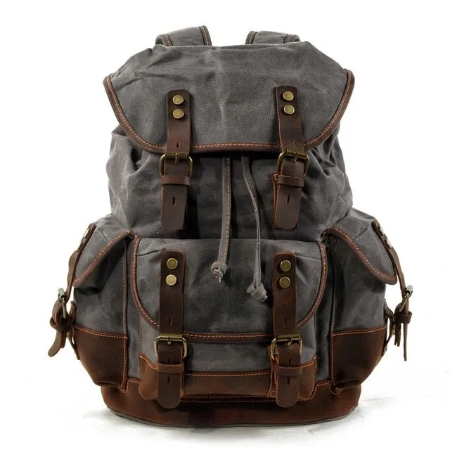 Vintage Canvas Backpack