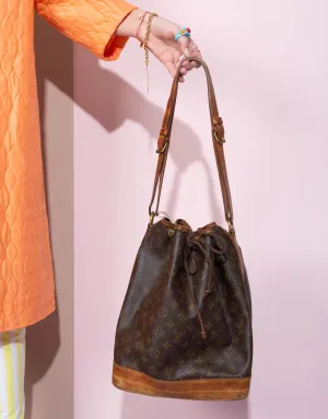 Vintage Louis Vuitton bucket bag