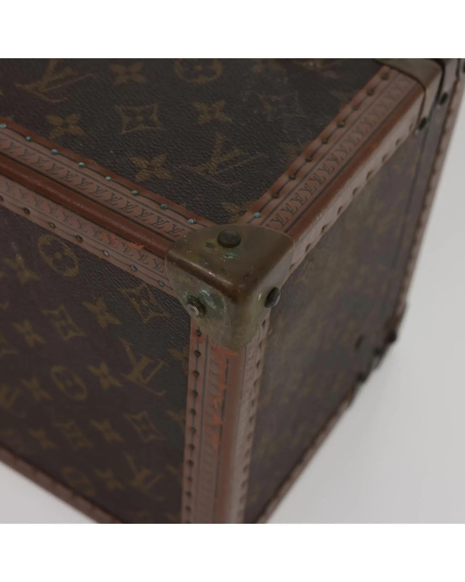 Vintage Monogram Hand Bag with Vanity - Authentic Louis Vuitton