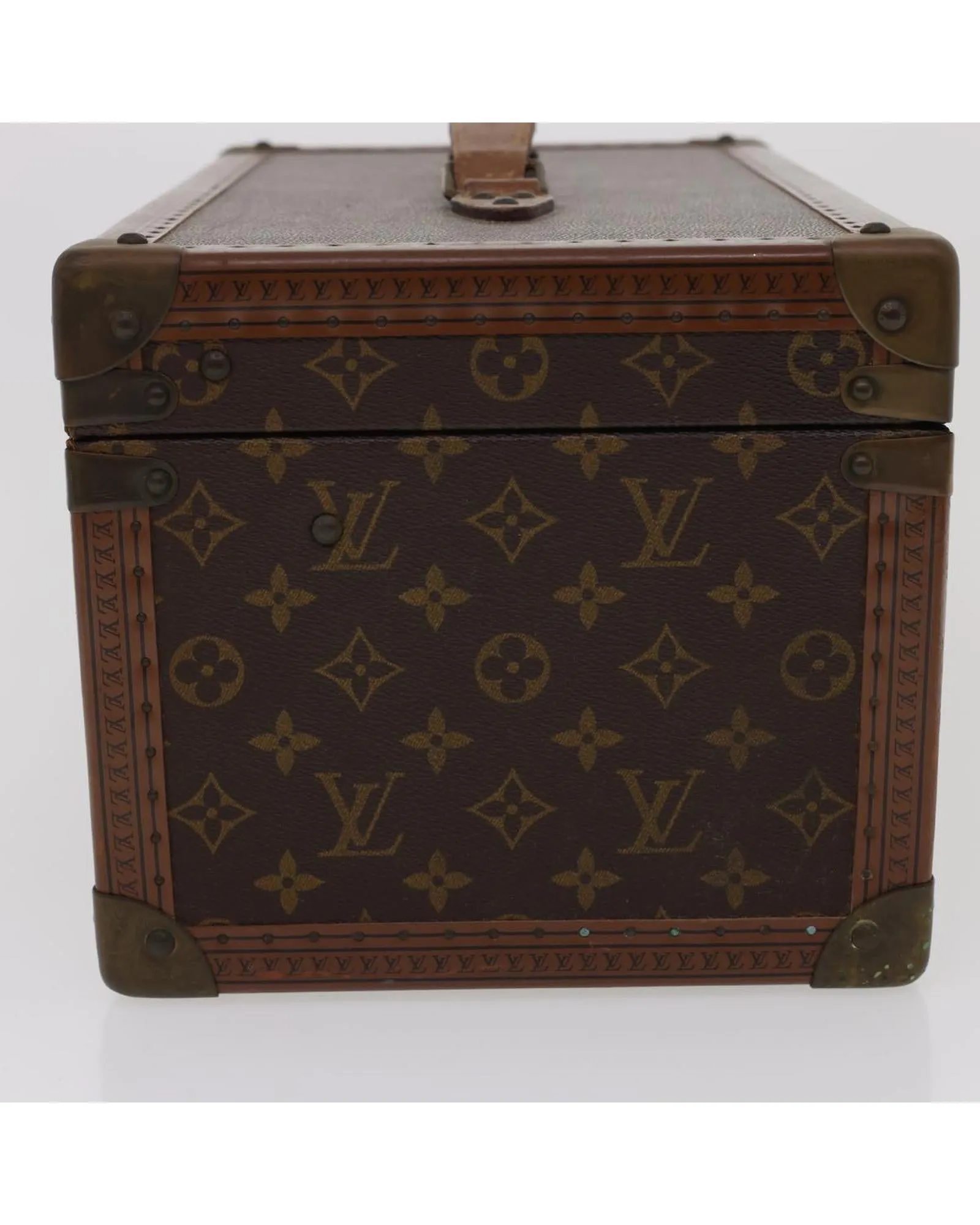 Vintage Monogram Hand Bag with Vanity - Authentic Louis Vuitton