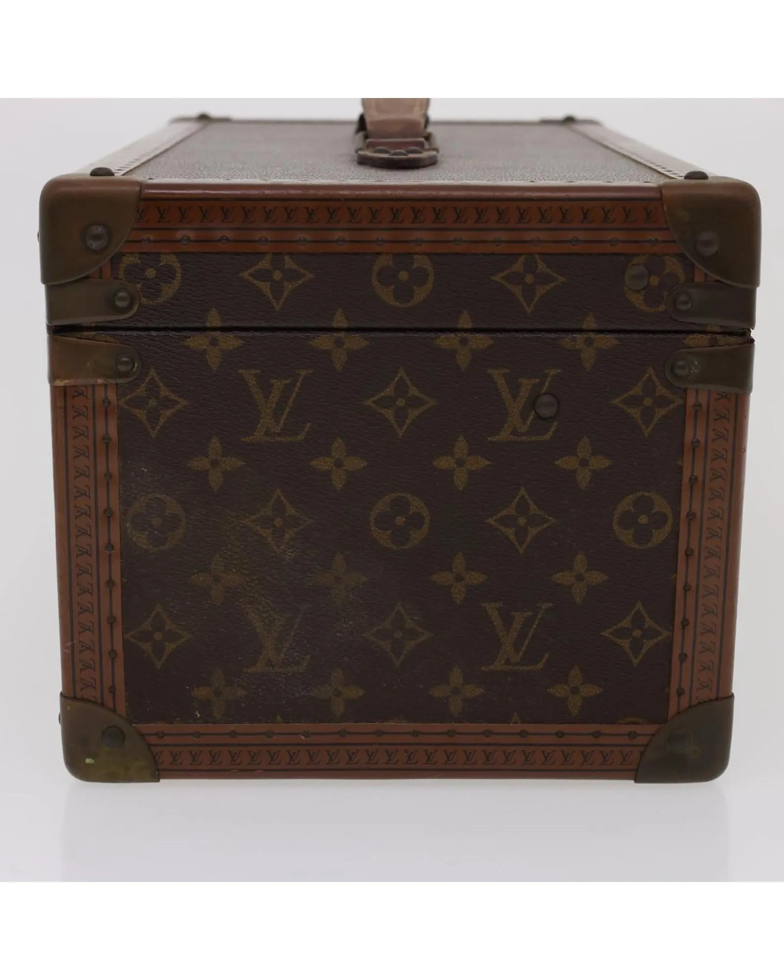 Vintage Monogram Hand Bag with Vanity - Authentic Louis Vuitton