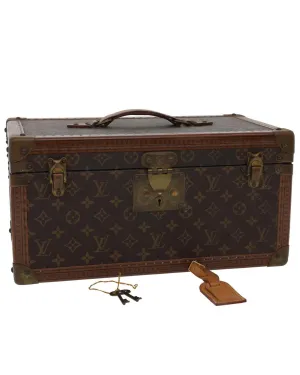 Vintage Monogram Hand Bag with Vanity - Authentic Louis Vuitton