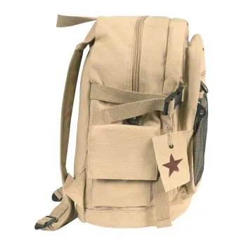 Vintage Style Canvas Backpack