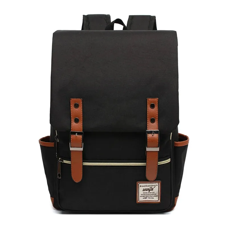 Vintage Unisex Oxford Waterproof Backpack