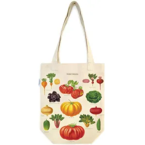 Vintage Vegetable Garden Canvas Tote