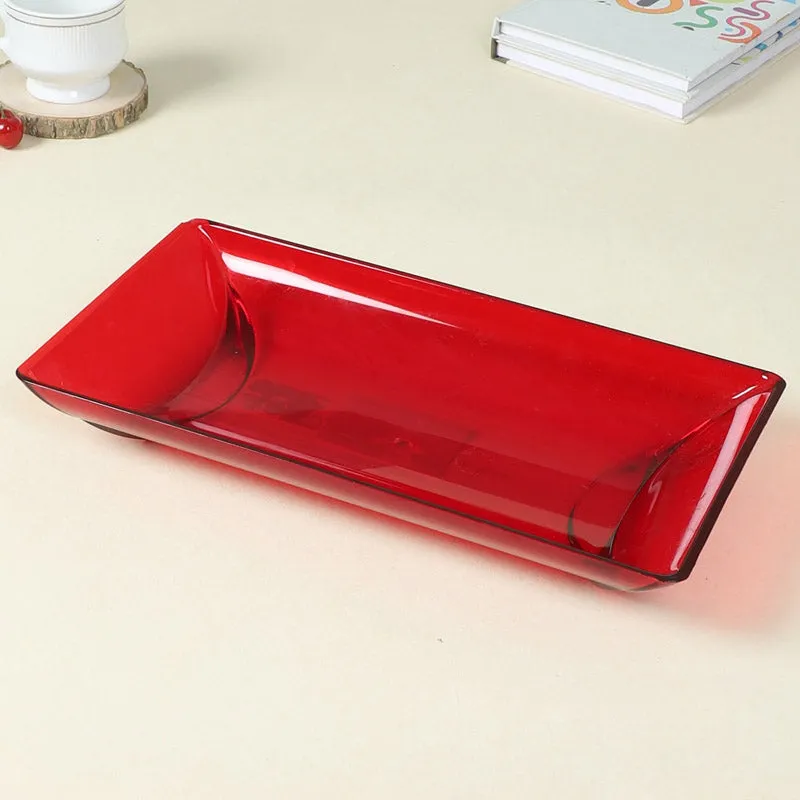 Vitara Platter - Red