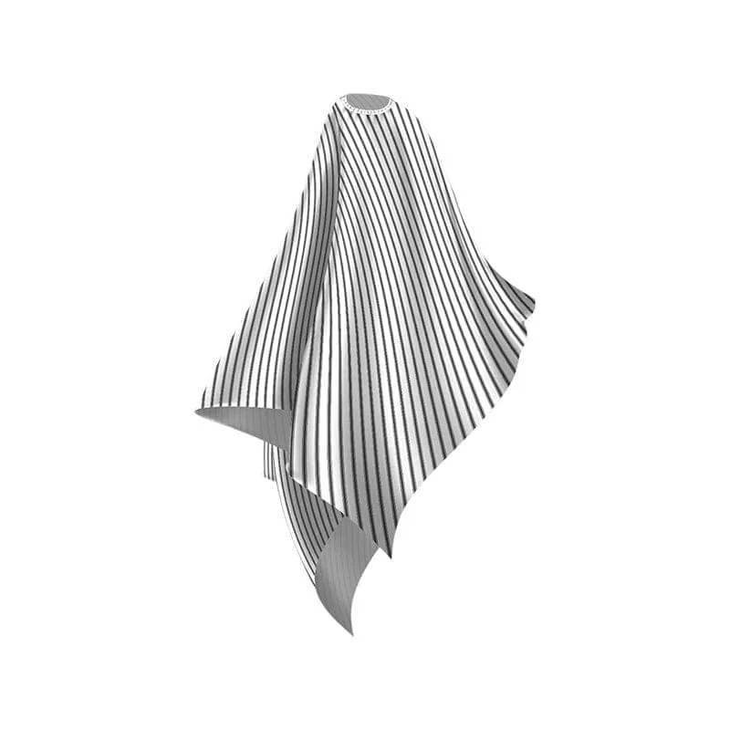 Wahl Kids Pinstripe Barber Cape White