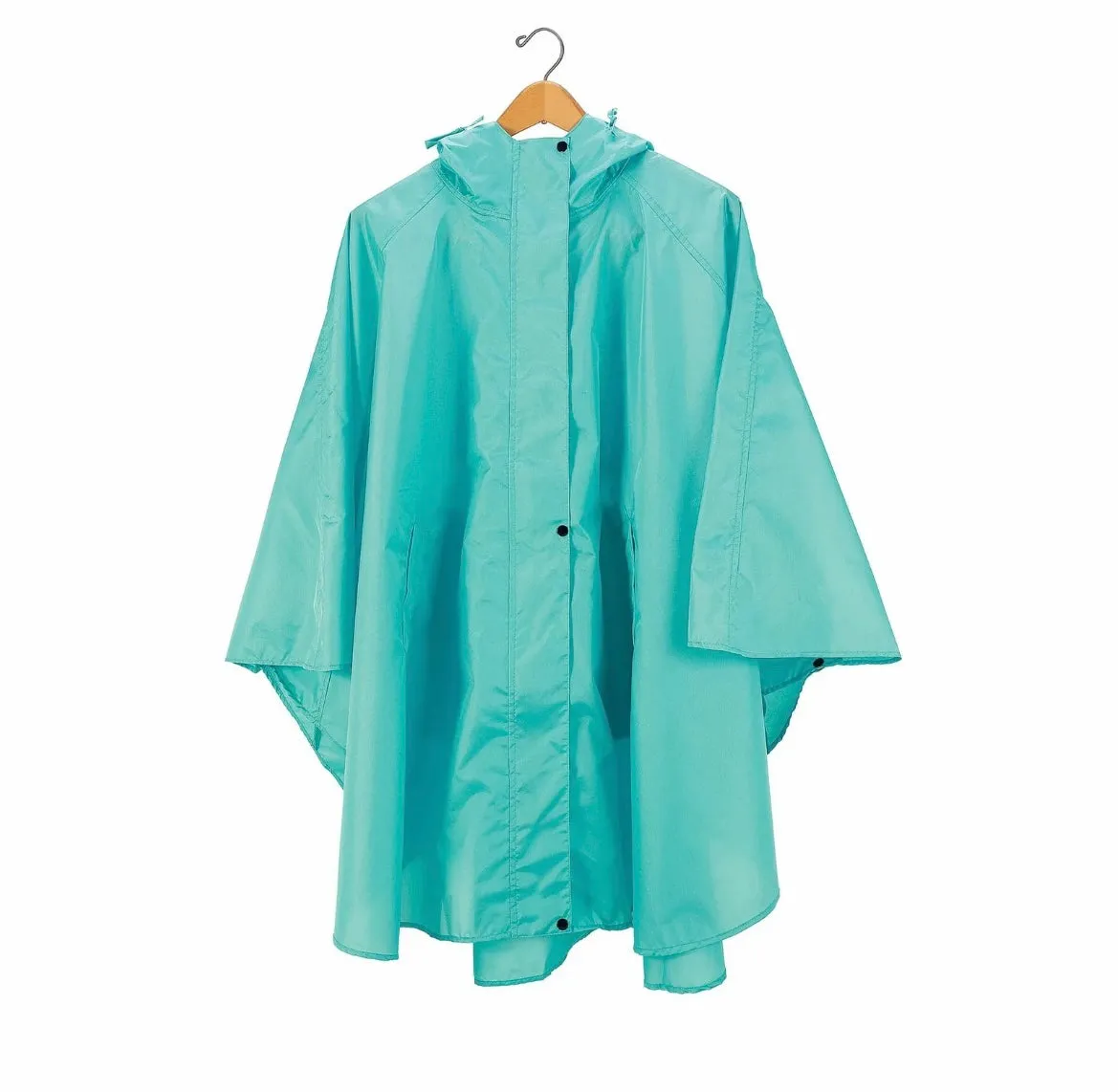 Water-Resistant Travel Rain Poncho- $15