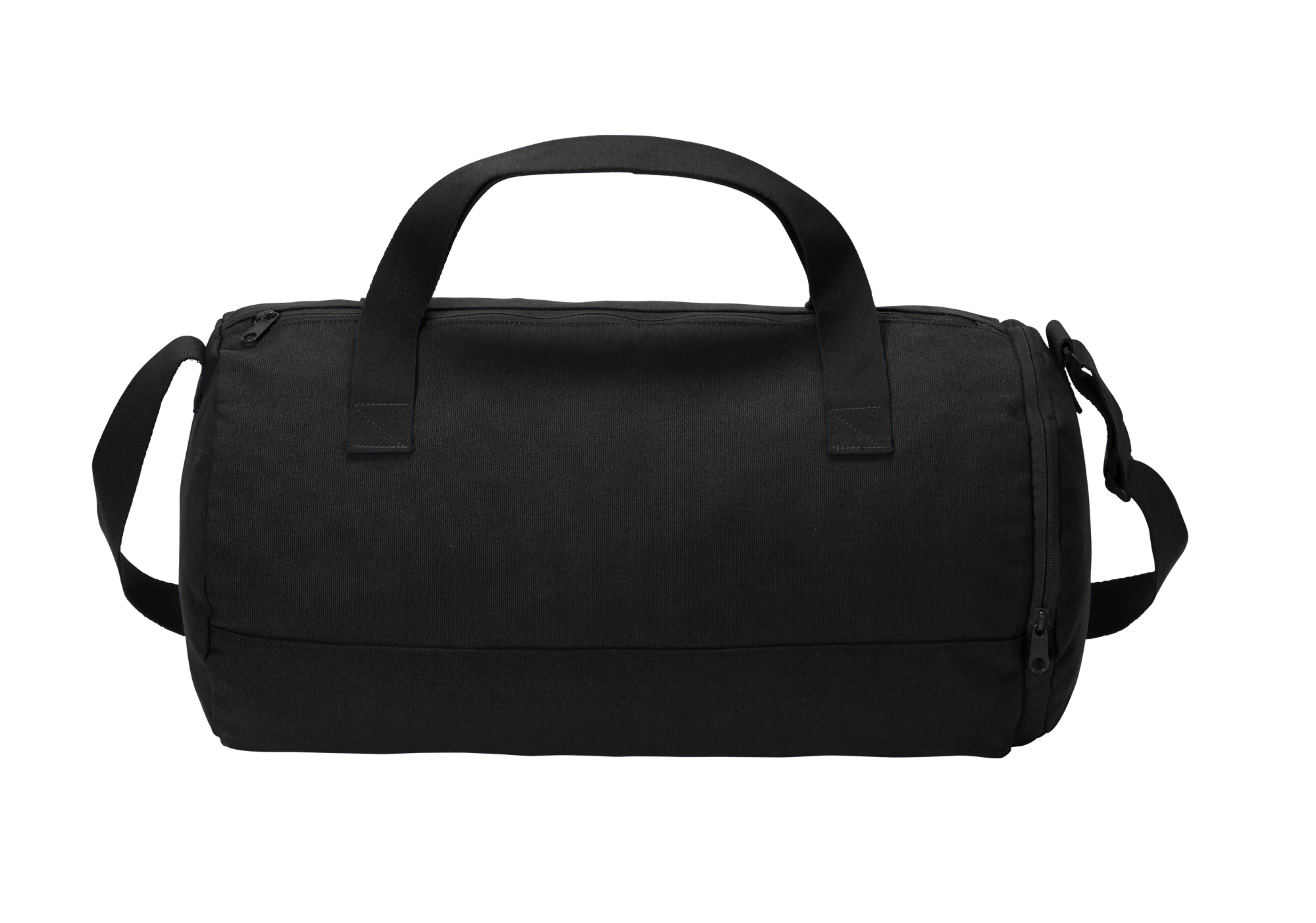 Weekender Cotton Canvas Barrel Duffel