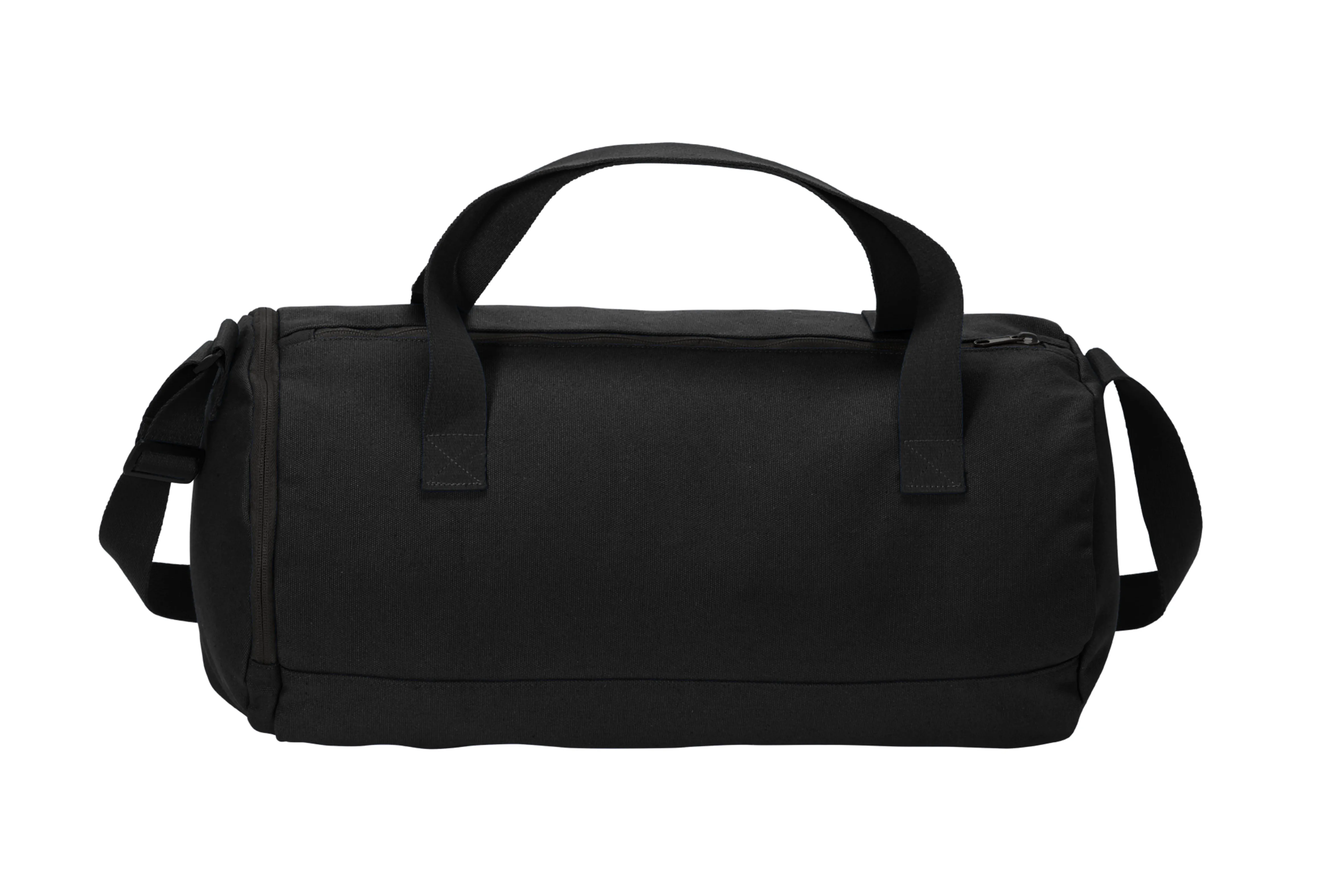 Weekender Cotton Canvas Barrel Duffel