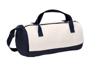 Weekender Cotton Canvas Barrel Duffel