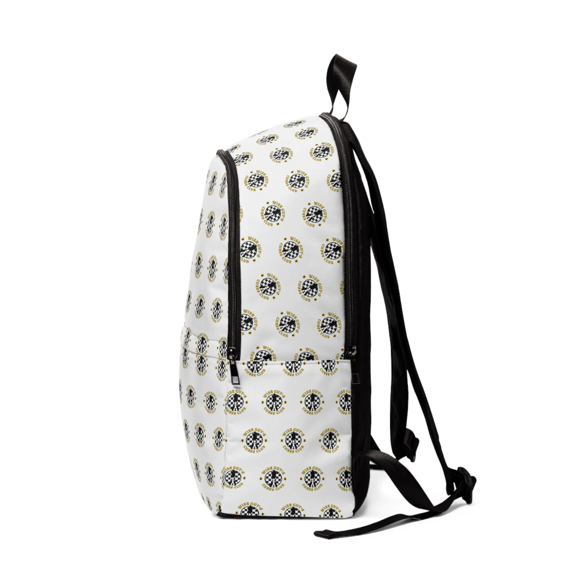 Wise Guy's Chess Club Unisex Fabric Backpack