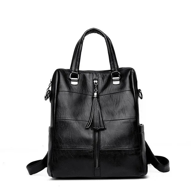 Women's Classic Leather Backpacks