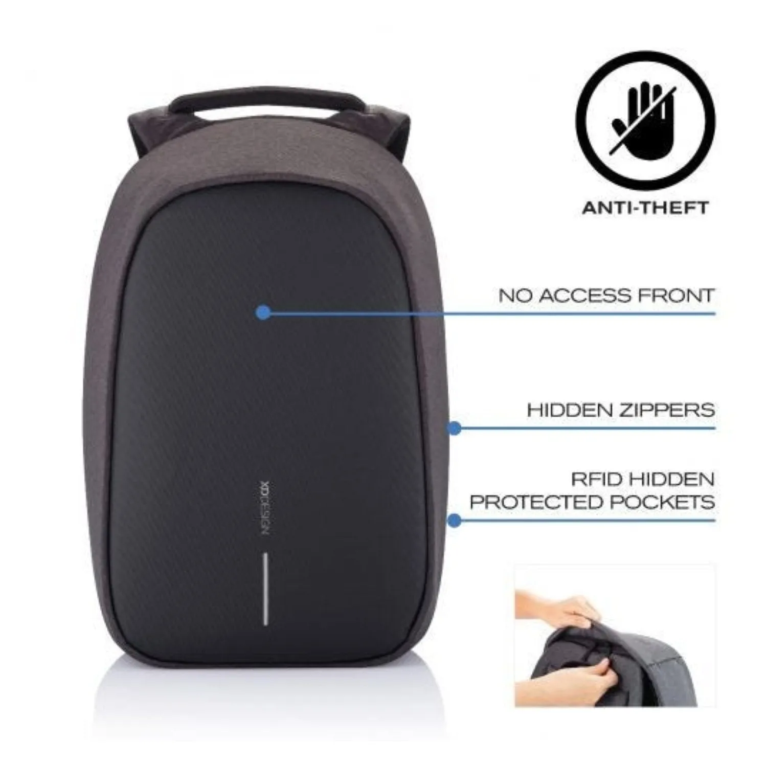 XD Design Bobby Hero Xl Anti-Theft Backpack